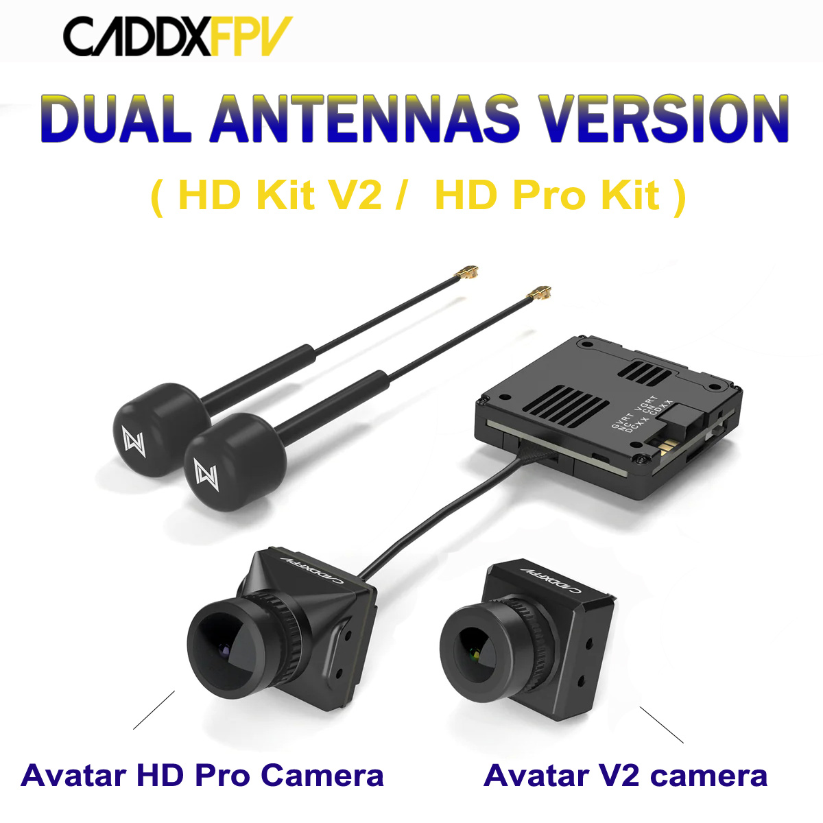 Caddx Walksnail Avatar Dual An - Walksnail Avatar Hd Pro Kit 评论和价格